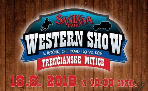 Western show a family day na Ranči Santána