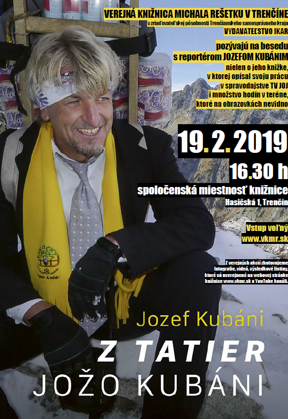 Jozef Kubáni: Z Tatier Jožo Kubáni