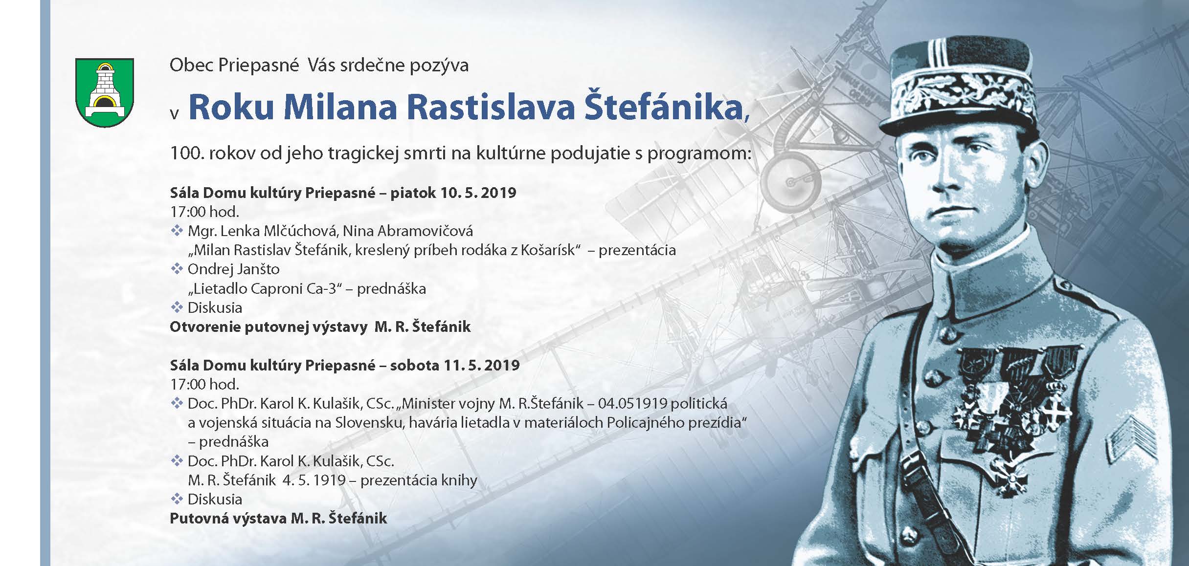 Roku Milana Rastislava Štefánika