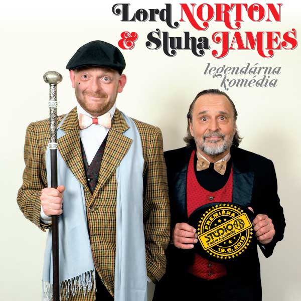 Lord Norton a sluha James (po 20 rokoch)