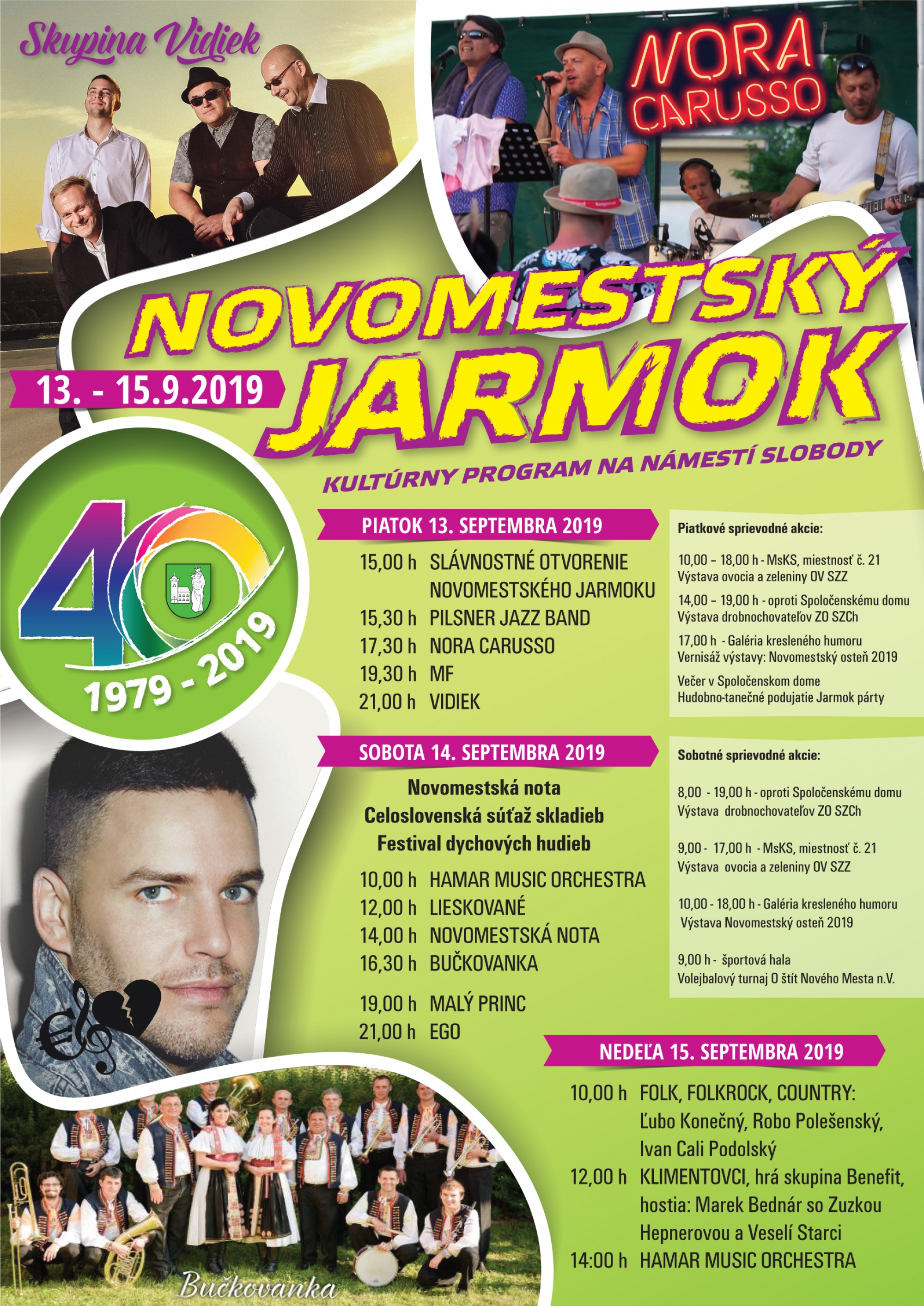 40. Novomestský jarmok 2019