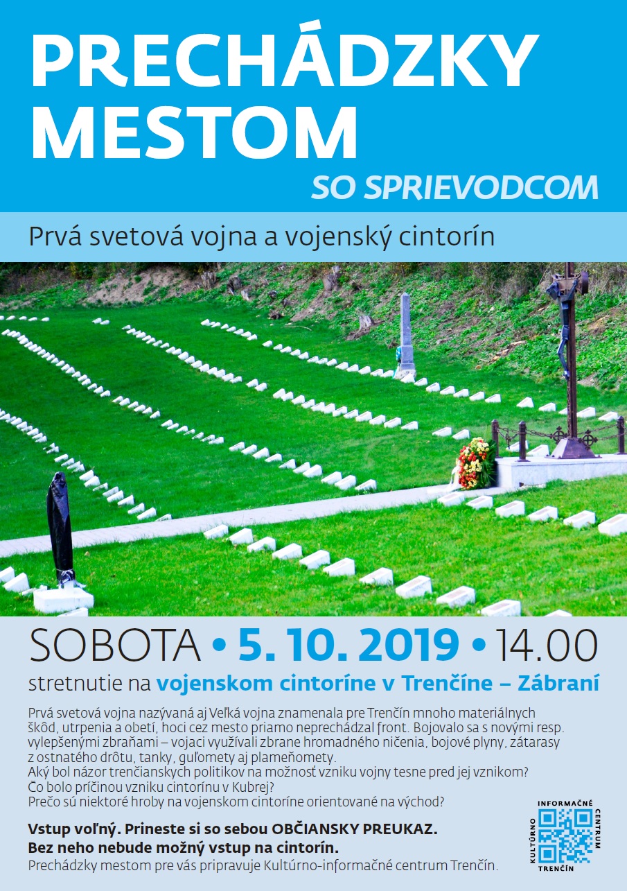Prechádzky mestom so sprievodcom: Vojenský cintorín v Trenčíne - Zábraní