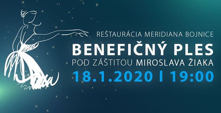 Benefičný ples pod záštitou Miroslava Žiaka 2020