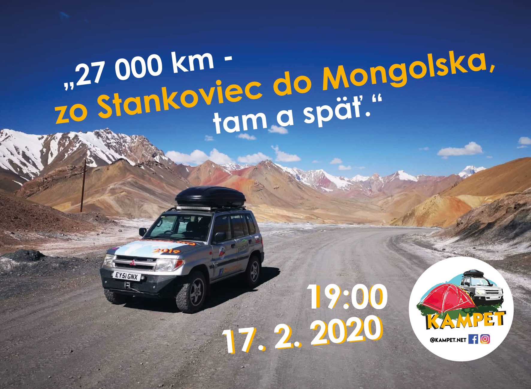 27 000 km zo Stankoviec do Mongolska, tam a späť