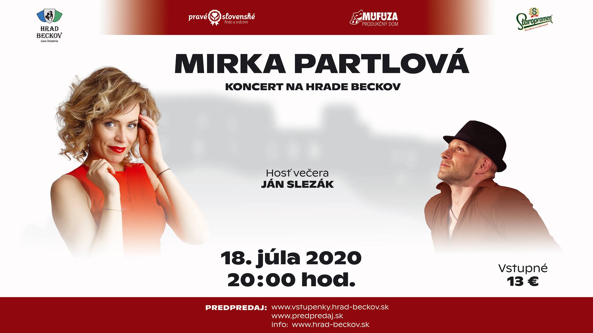 Mirka Partlová a Ján Slezák