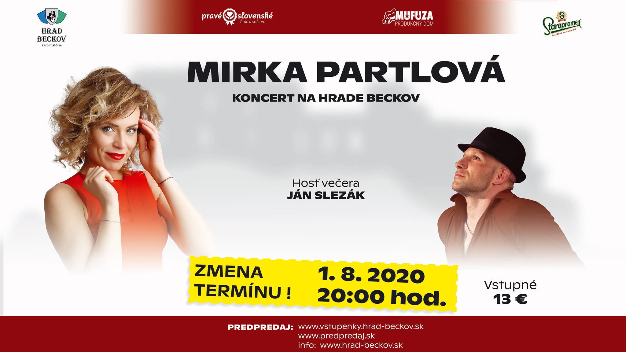 Koncert Mirka Partlová a Ján Slezák