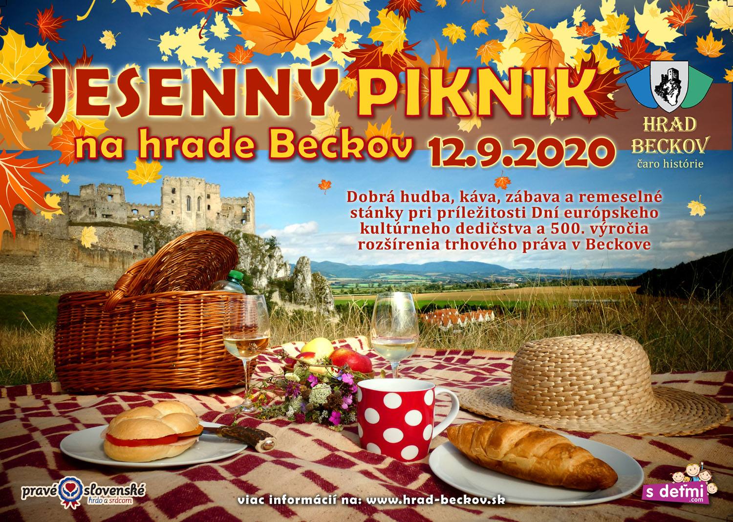 Jesenný piknik na hrade Beckov
