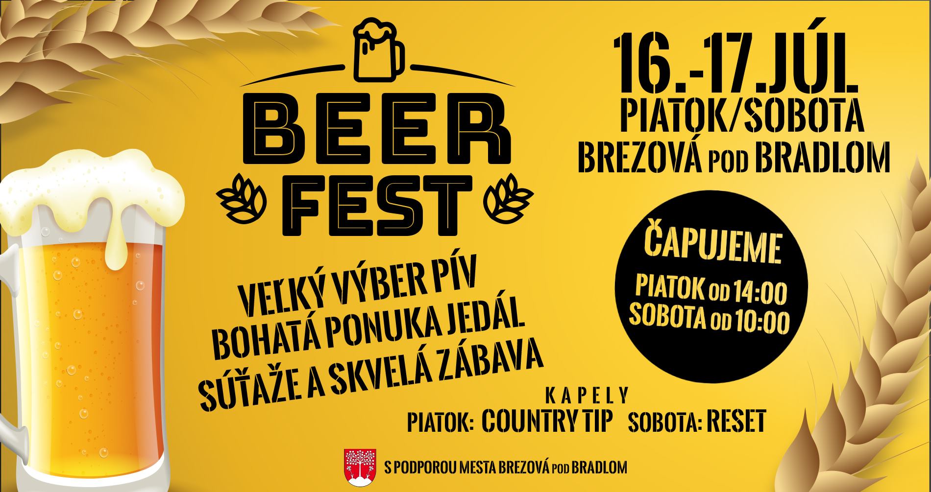 BEER FEST Brezová pod Bradlom