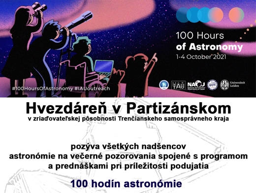 100 hodín astronómie