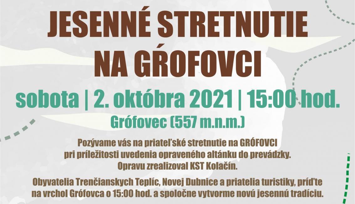 Jesenné stretnutie na Grófovci