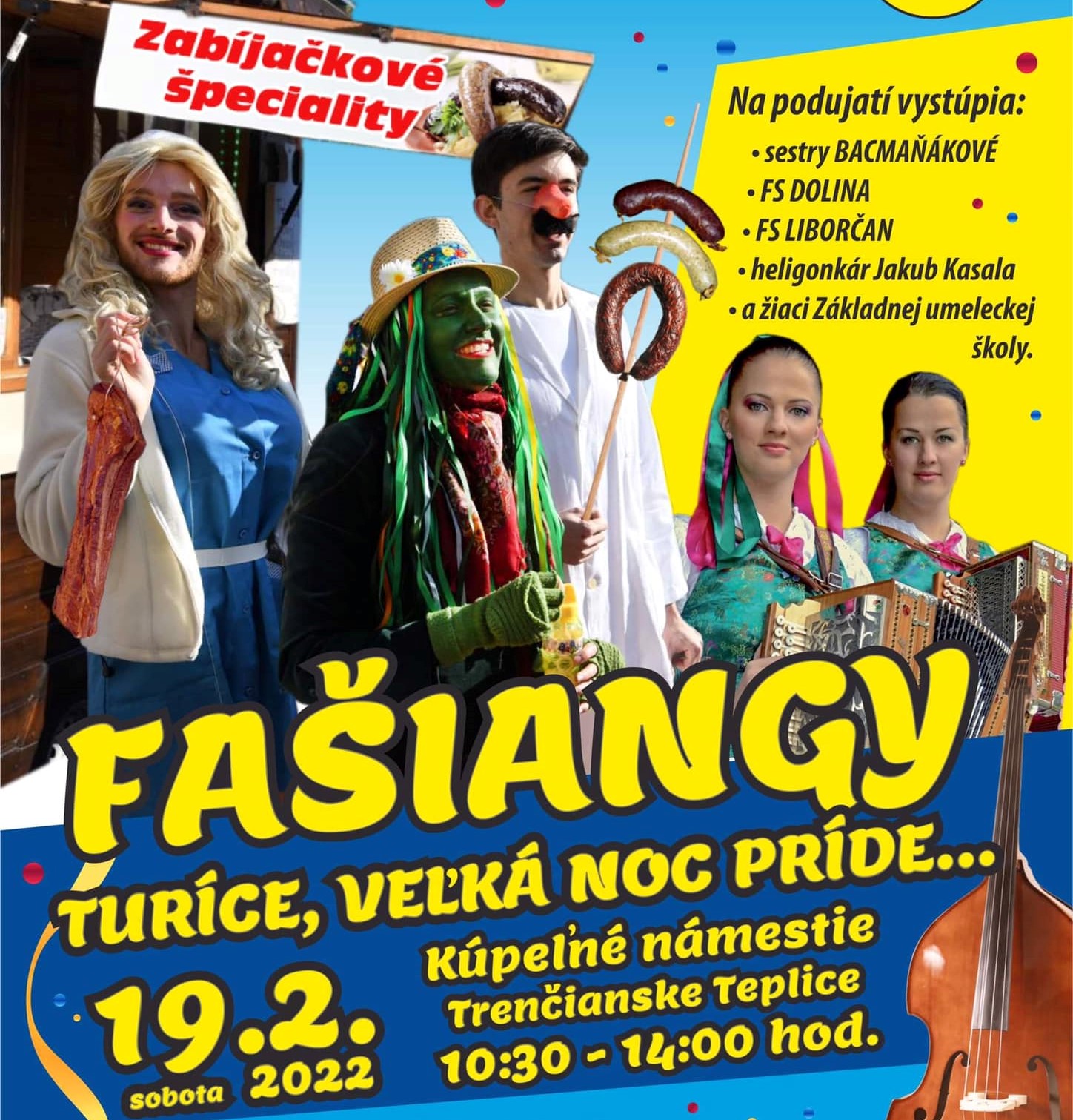 Fašiangy v Trenčianskych Tepliciach