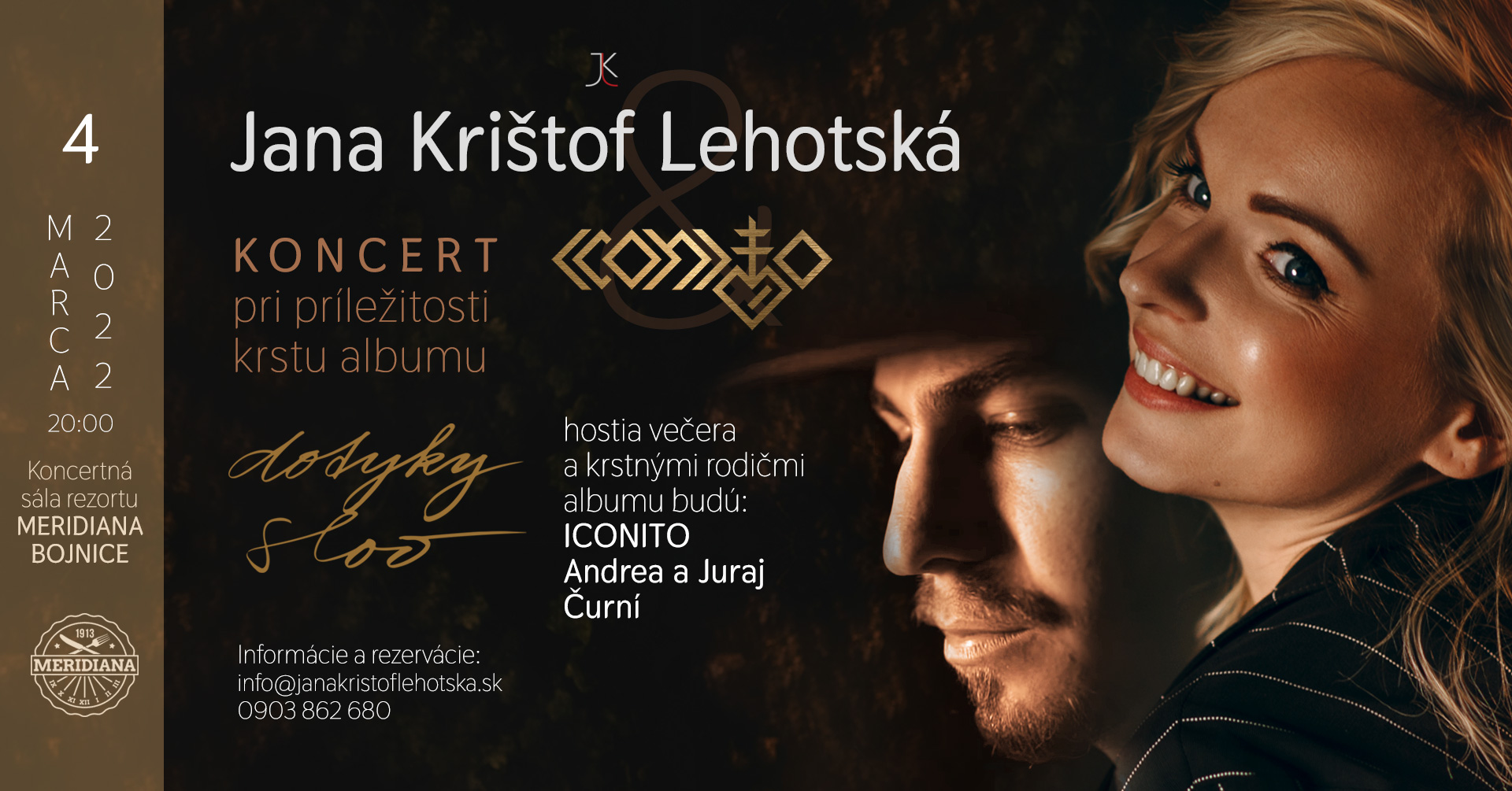 KONCERT: Jana Krištof Lehotská