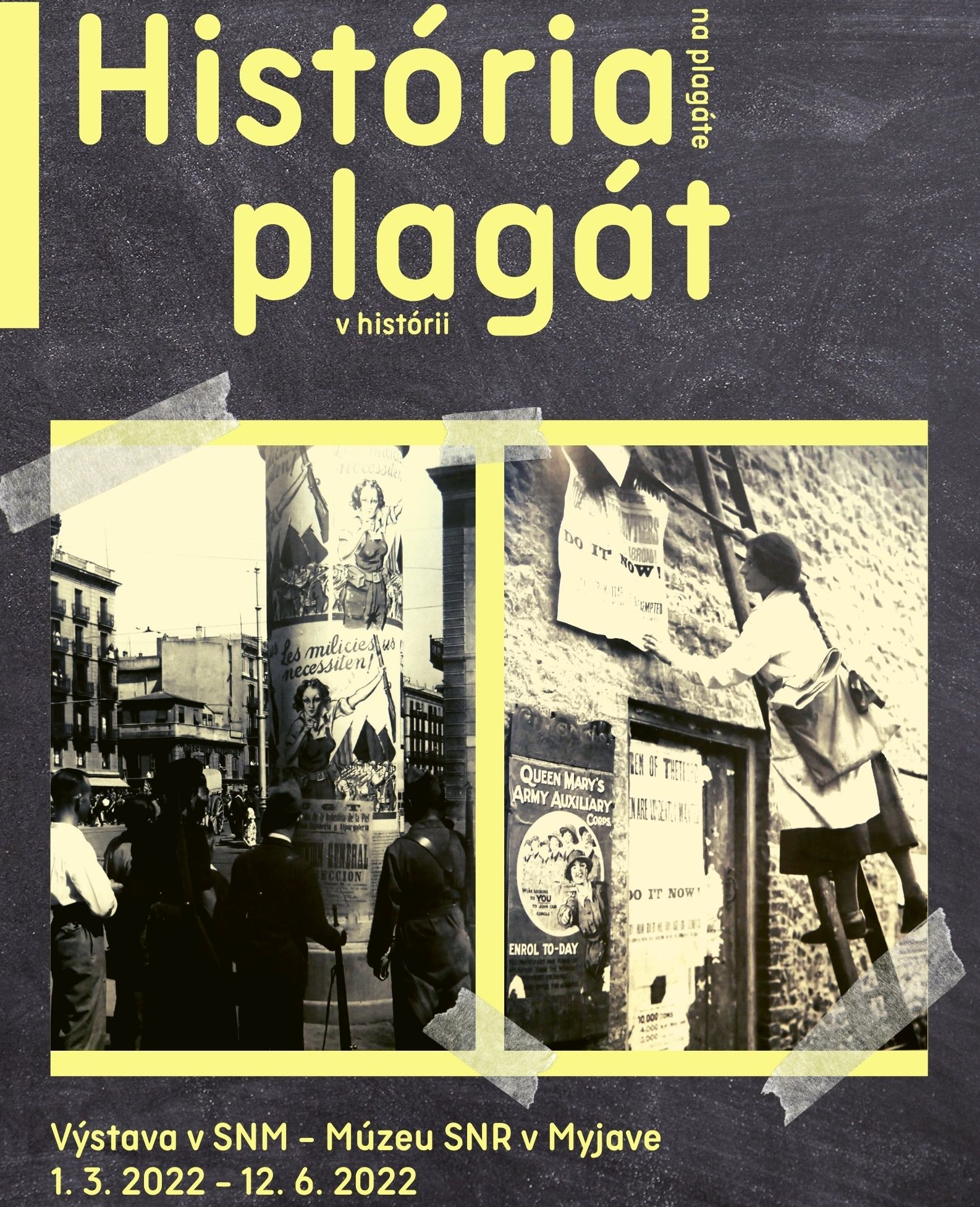 Výstava "História na plagáte, plagát v histórii"