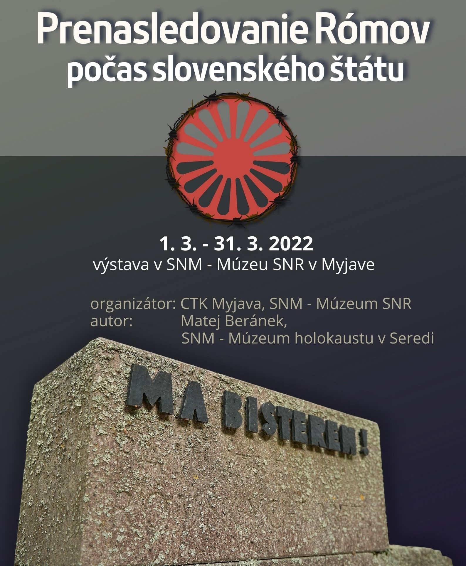 Výstava "Prenasledovanie Rómov v období slovenského štátu "