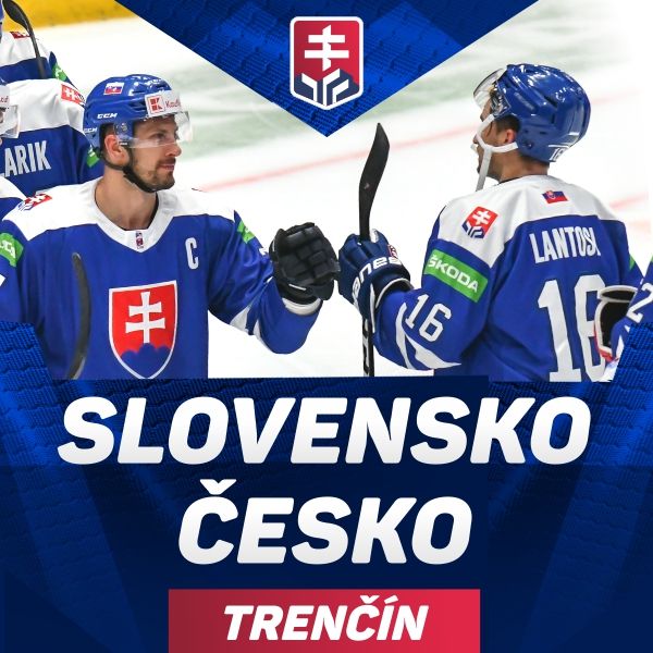 Prípravný hokejový zápas Slovensko - Česko