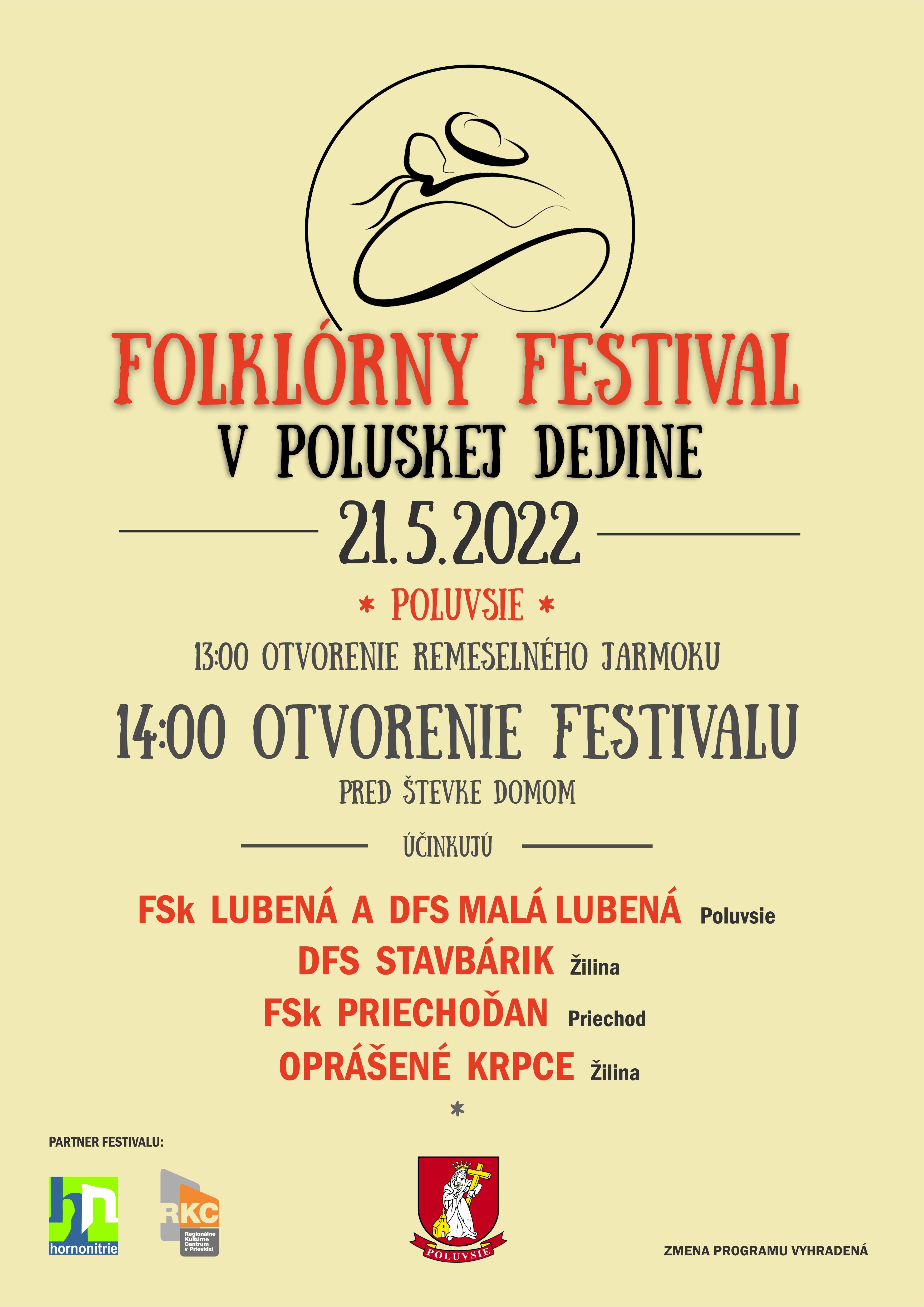 Folklórny festival V poluskej dedine