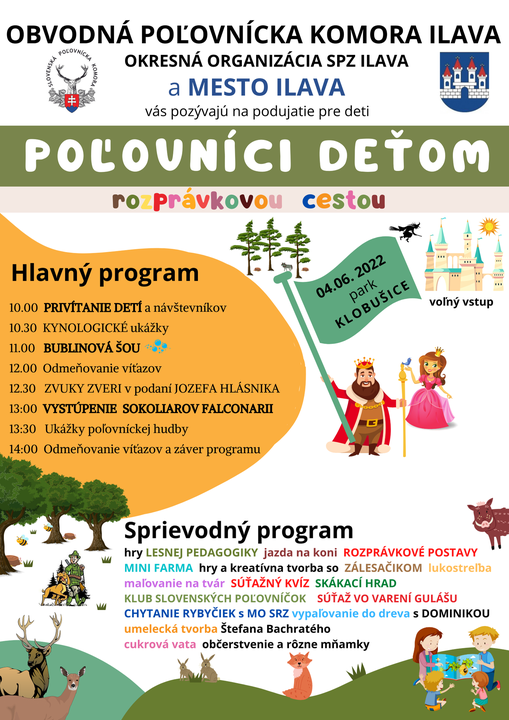 Poľovníci deťom rozprávkovou cestou