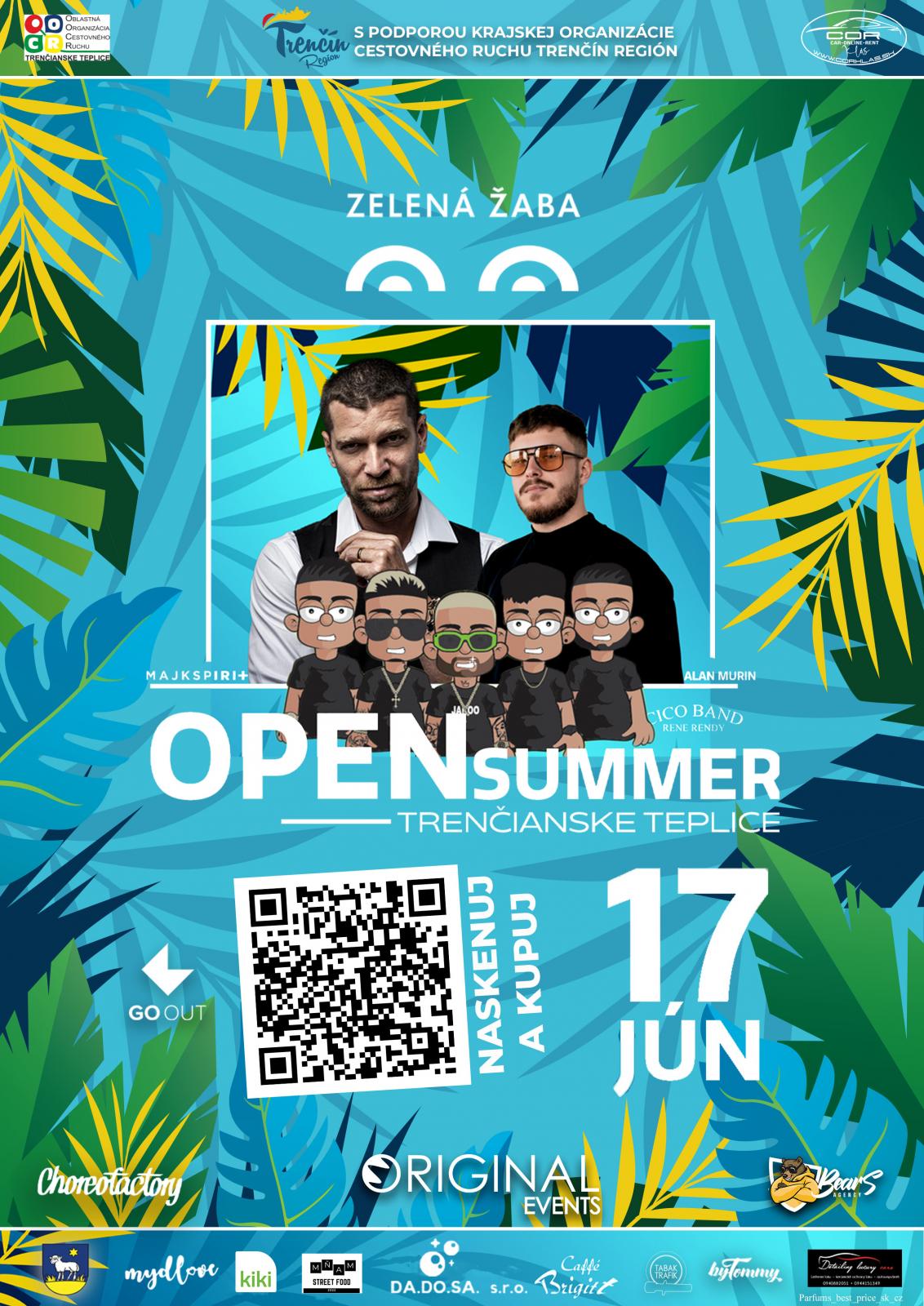 Open summer na Zelenej žabe