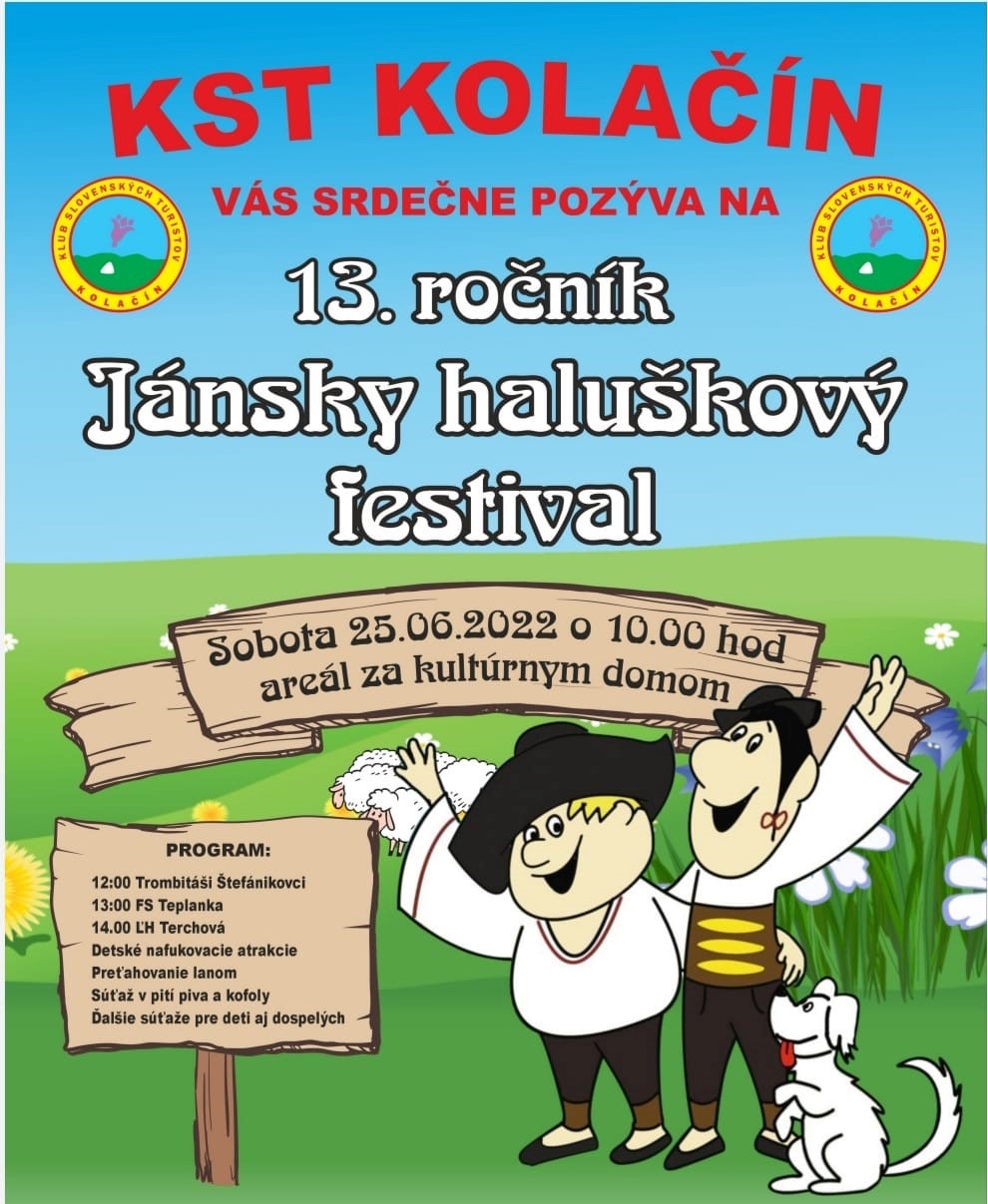 Jánsky haluškový festival