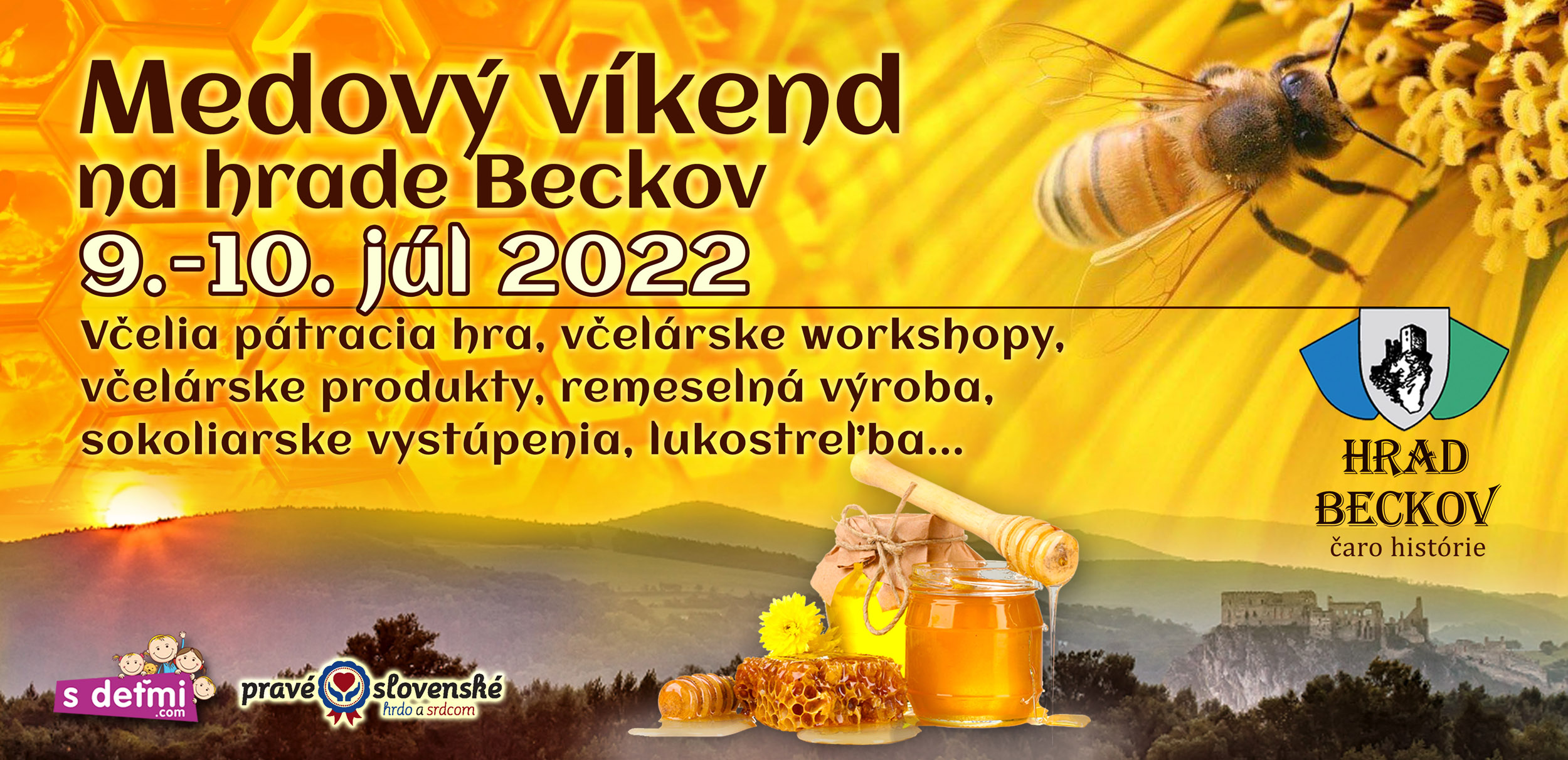 Medový víkend na hrade Beckov