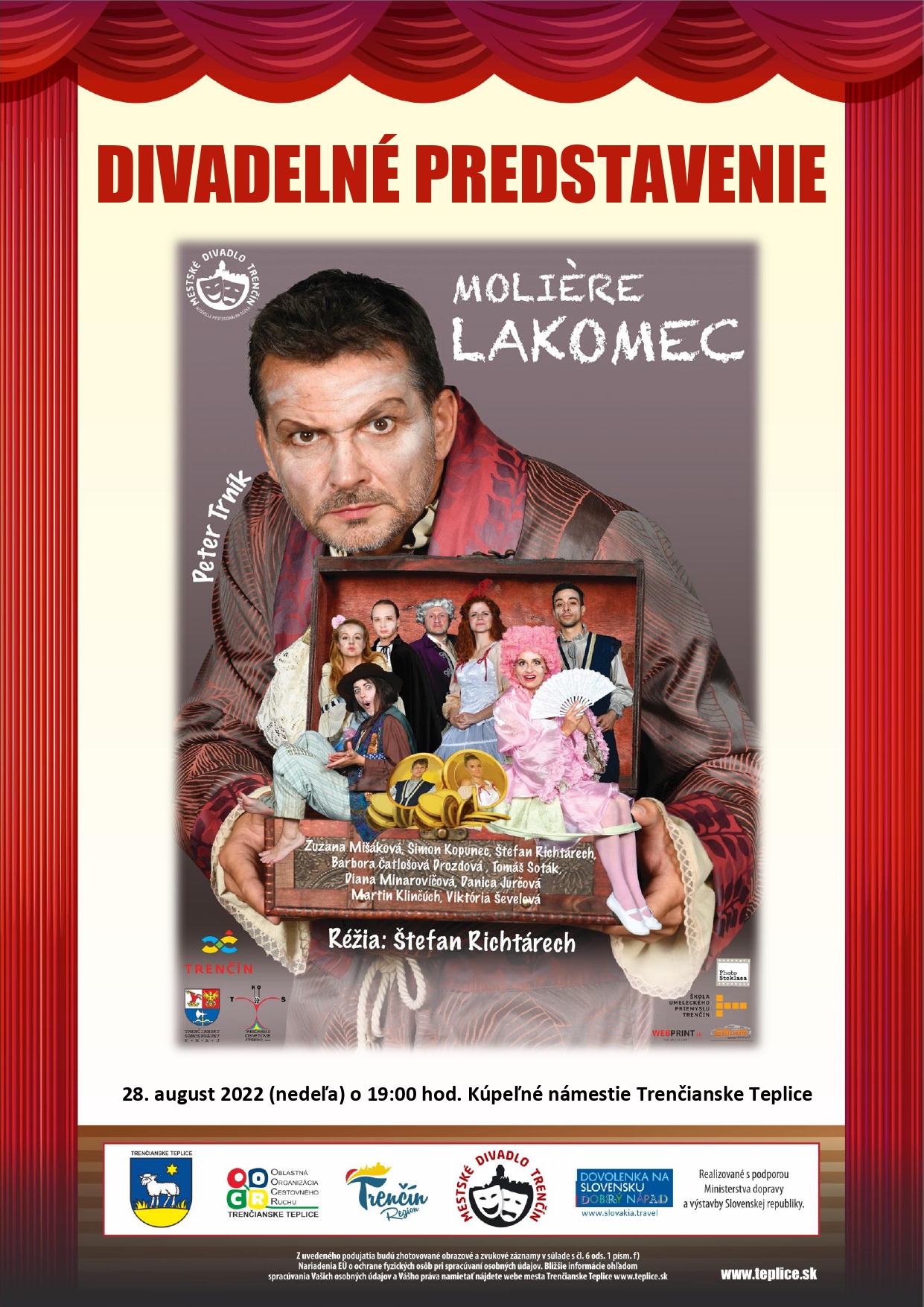 Divadelné predstavenie LAKOMEC