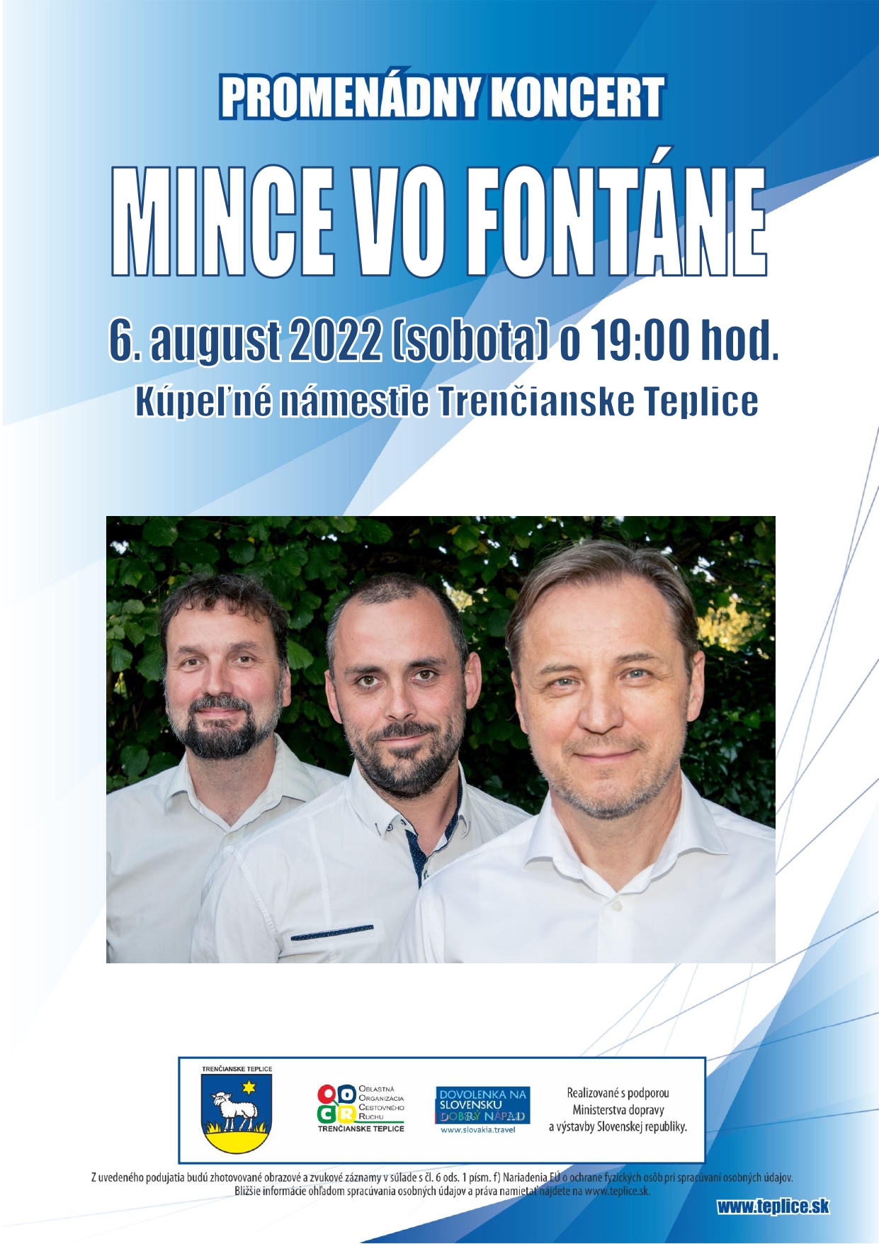 Promenádny koncert: Mince vo fontáne