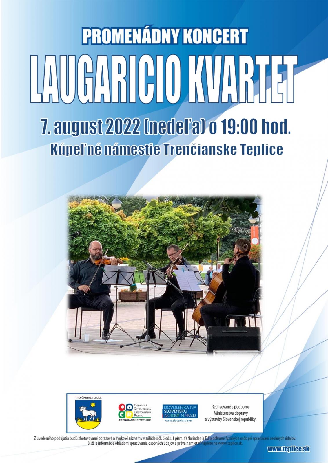 Promenádny koncert: Laugaricio kvartet