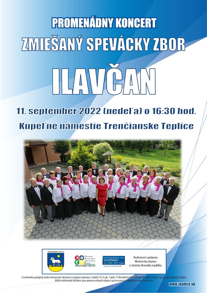 Promenádny koncert - Spevokol Ilavčan