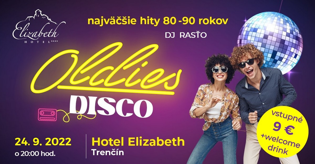 Oldies disco v Hoteli Elizabeth