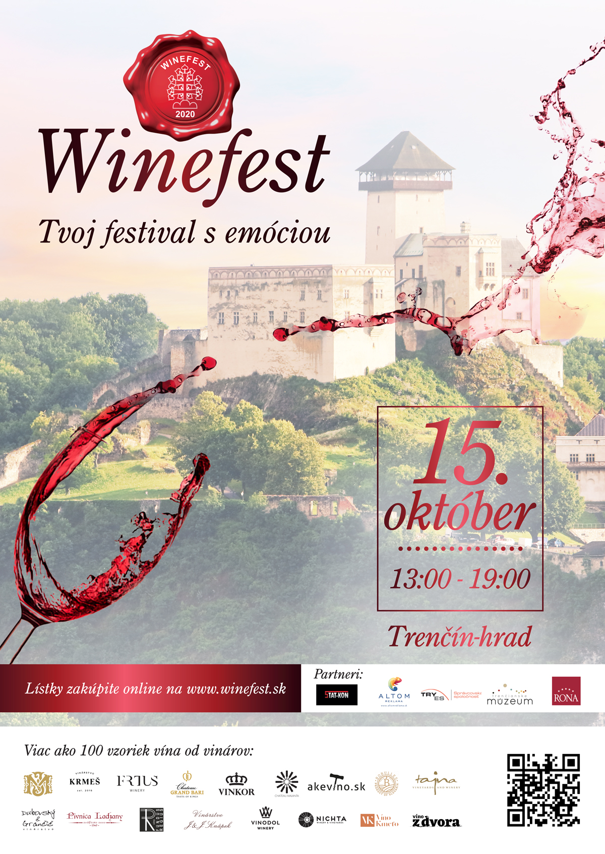 Winefest - Festival vína na Trenčianskom hrade