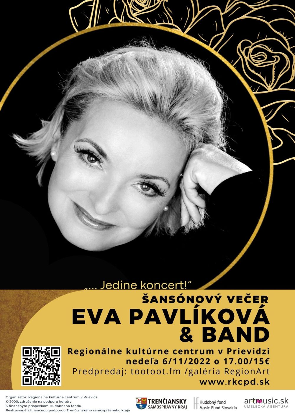 Šansónový večer: Eva Pavlíková & Band