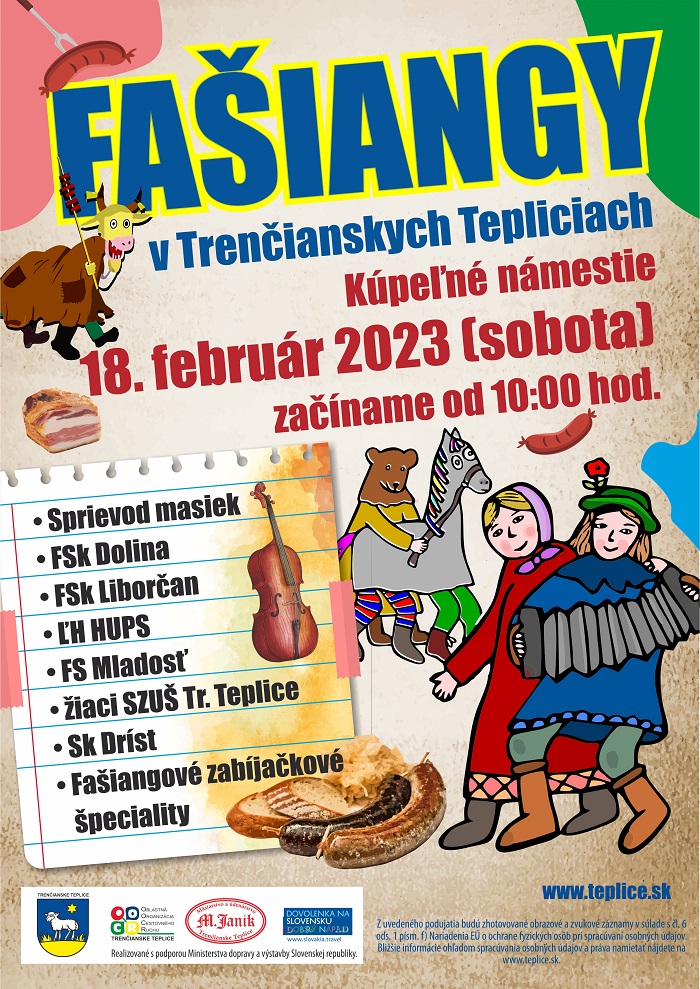 Fašiangy v Trenčianskych Tepliciach Fašiangy v Trenčianskych Tepliciach