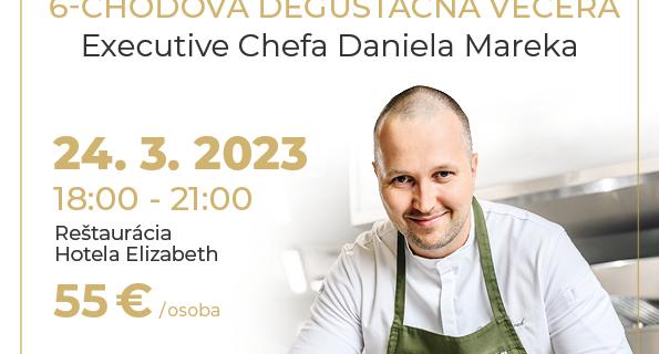 Gastronomický večer v hoteli Elizabeth