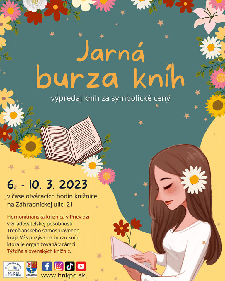 Jarná burza kníh