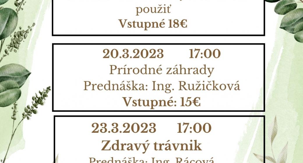 Marec v Ekocentre Pekná záhrada