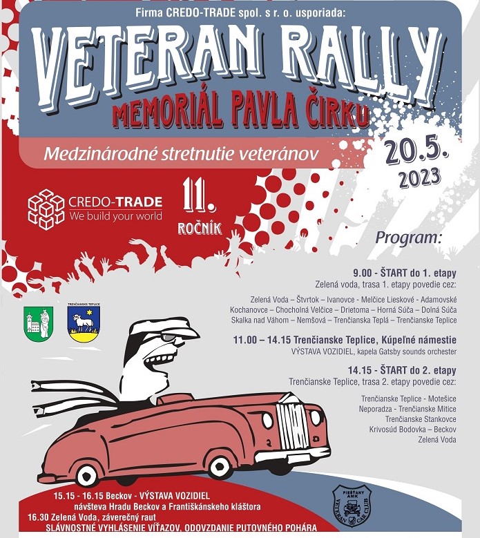 Veteran Rally - Memoriál Pavla Čirku