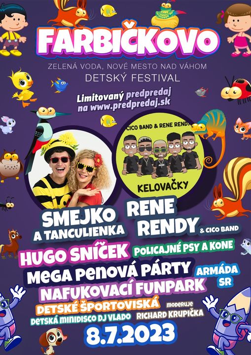 Detský festival Farbičkovo