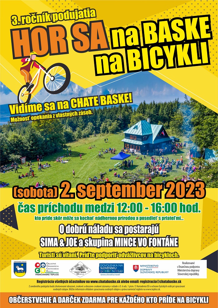 HOR SA na BASKE na BICYKLI
