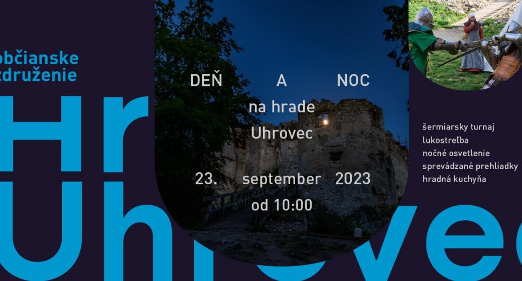 Day and night at Uhrovec Castle