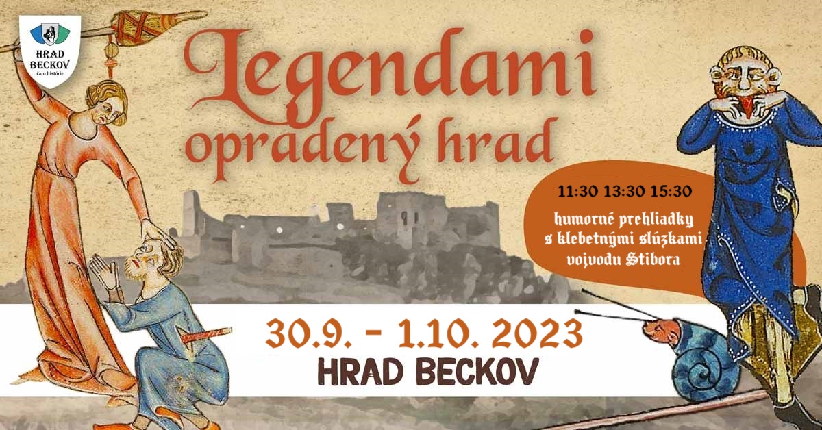 Legendami opradený hrad Beckov