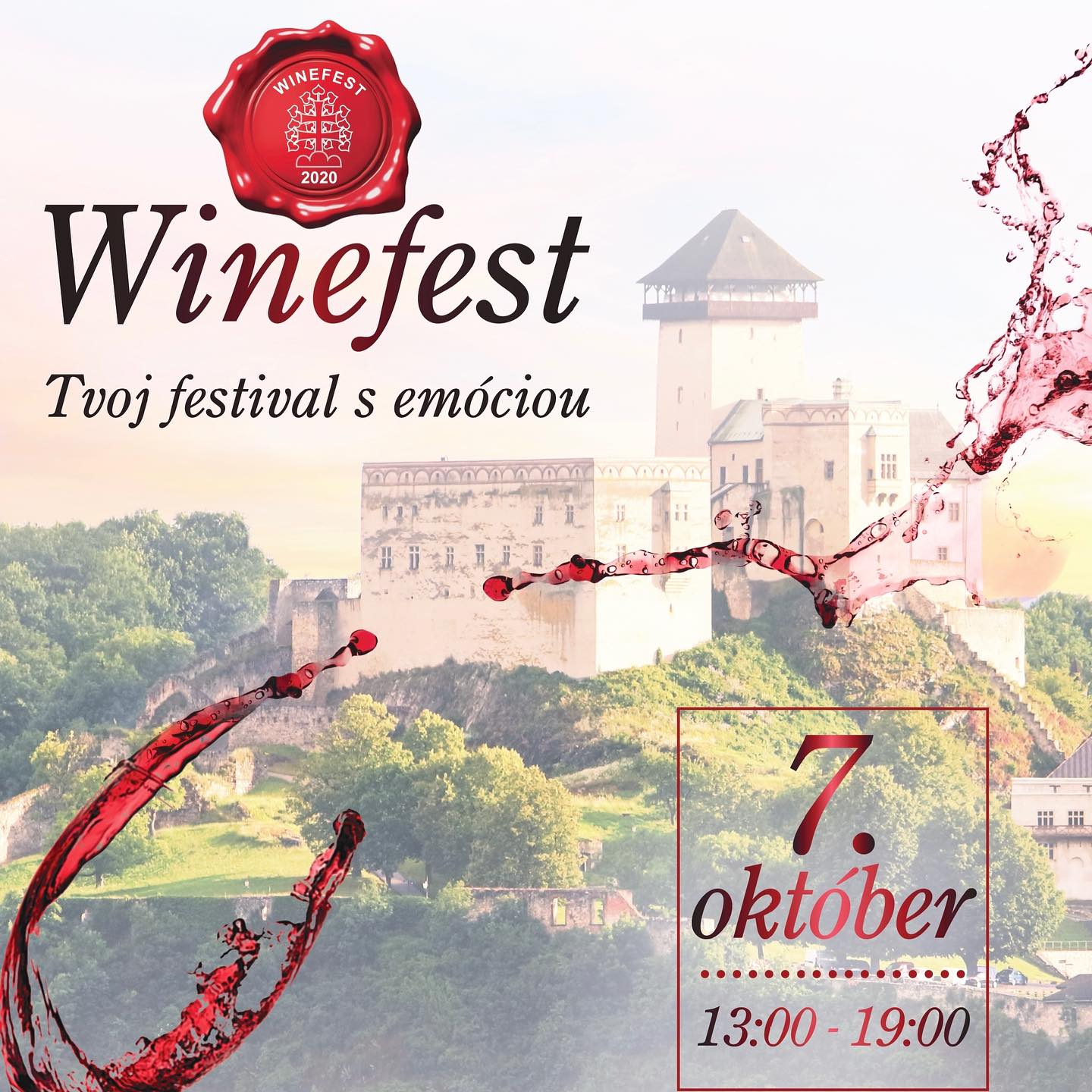 Winefest - festival vína na Trenčianskom hrade