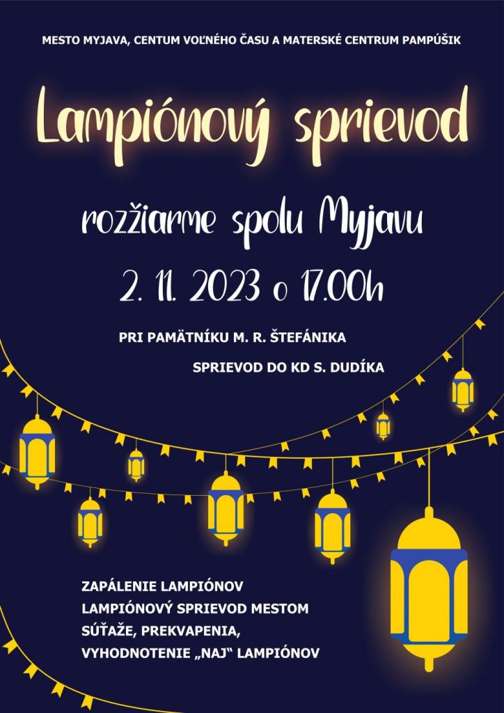 Lampiónový sprievod - Myjava