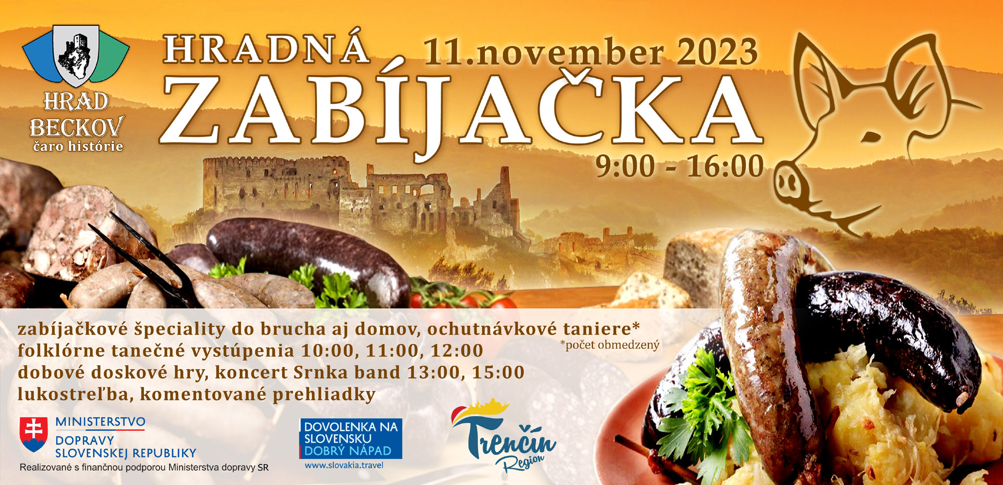 Hradná zabíjačka na Beckove