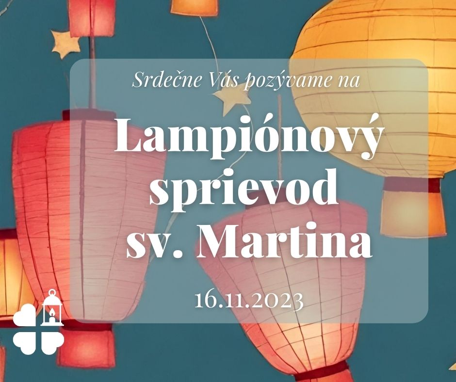 Lampiónový sprievod sv. Martina
