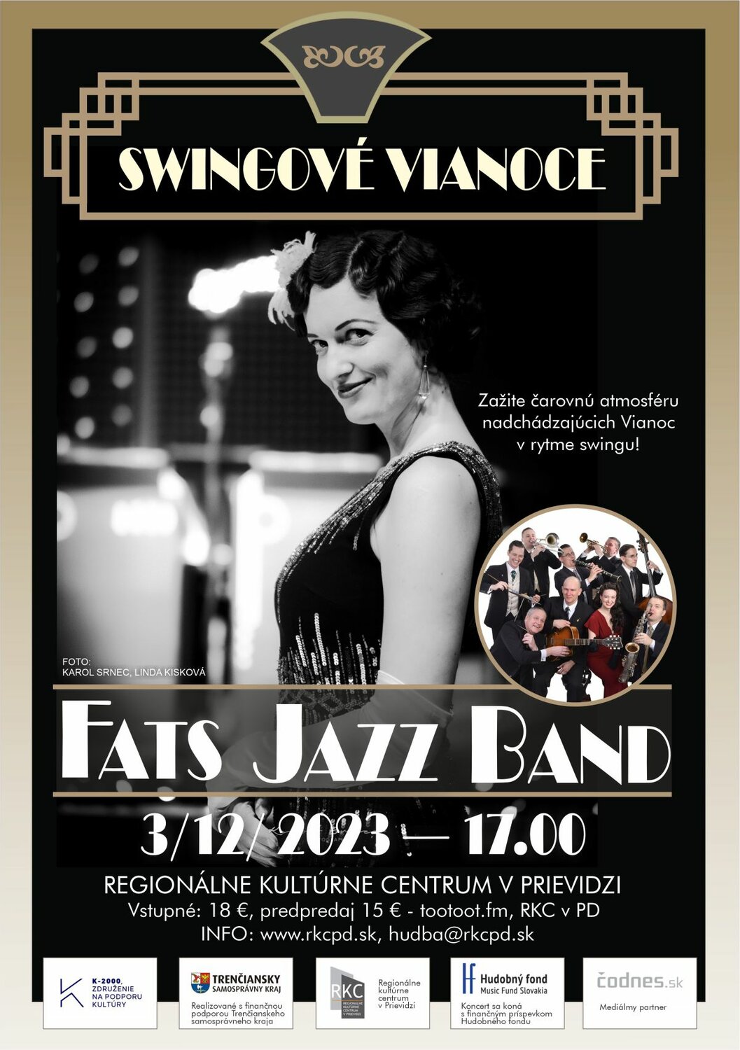 Swingové Vianoce s Fats Jazz Band