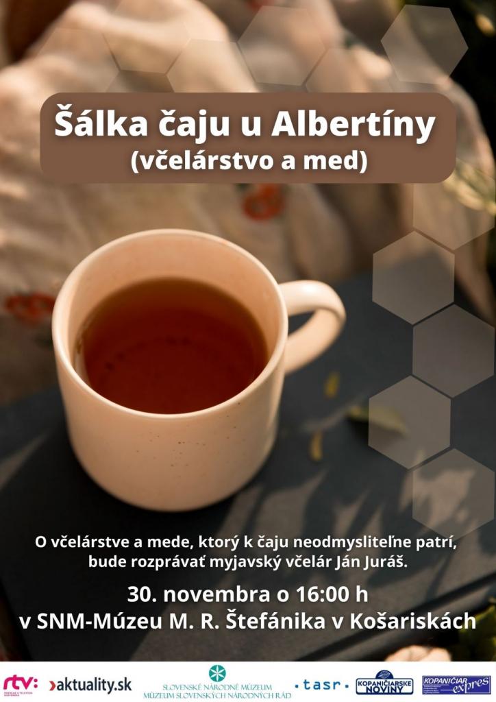 Šálka čaju u Albertíny – včelárstvo a med