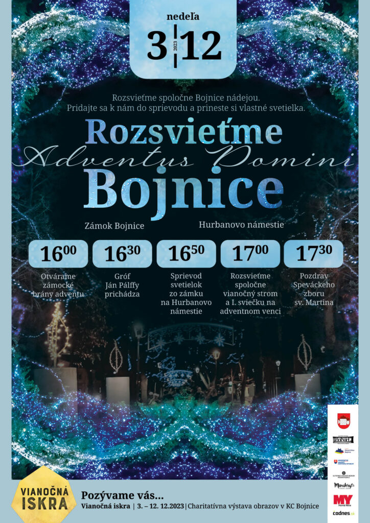 Rozsvieťme Bojnice - Adventus Domini