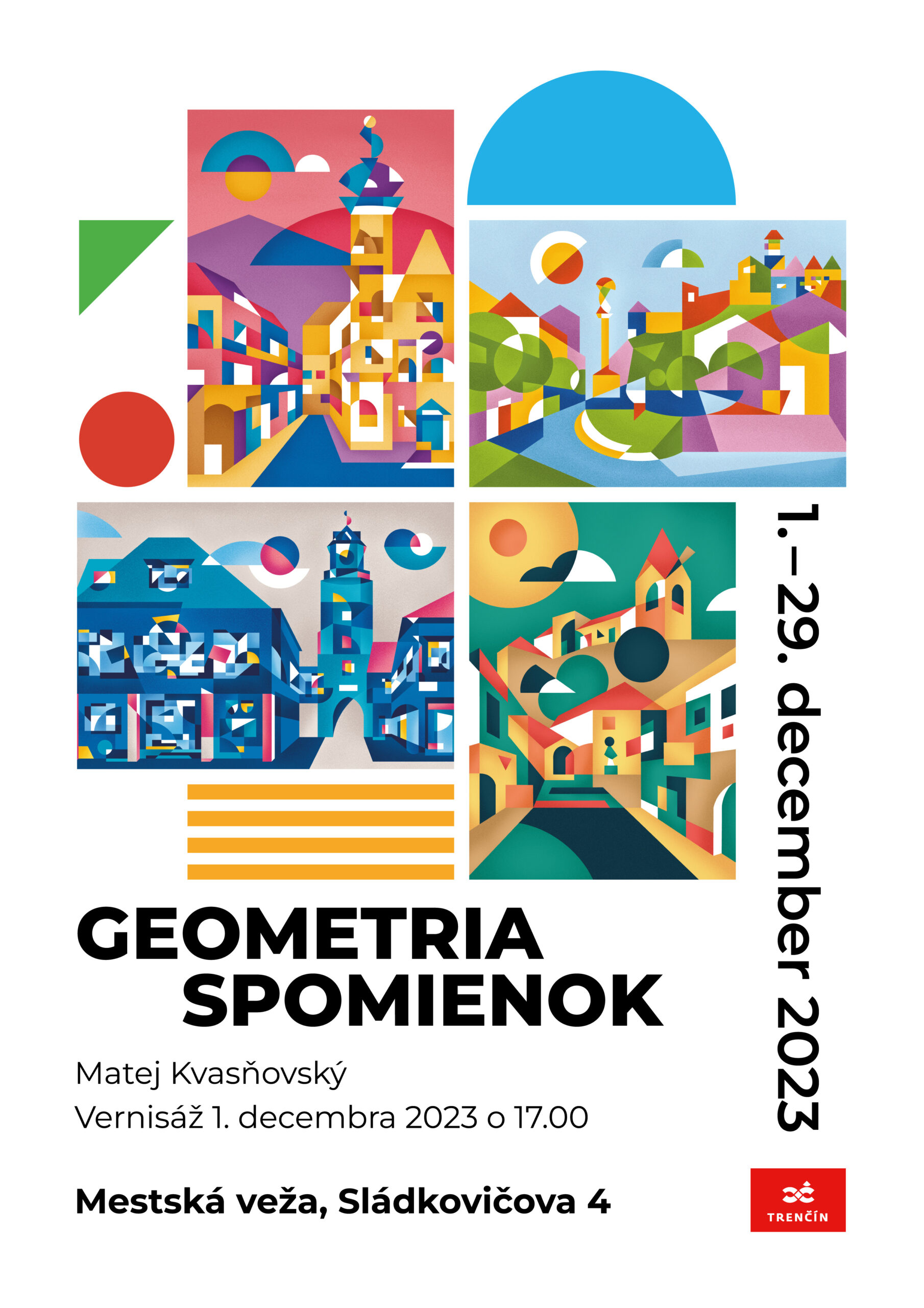 Výstava v Mestskej veži - Geometria Spomienok