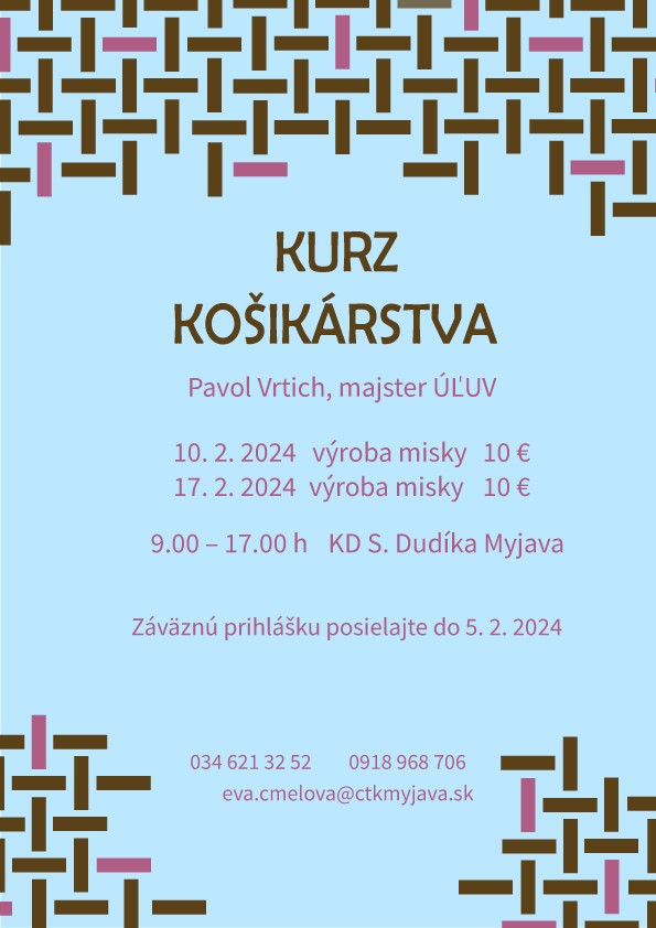 Kurz košikárstva
