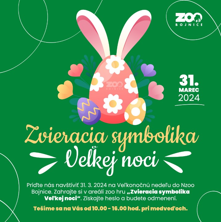 Veľká noc v Národnej zoo Bojnice